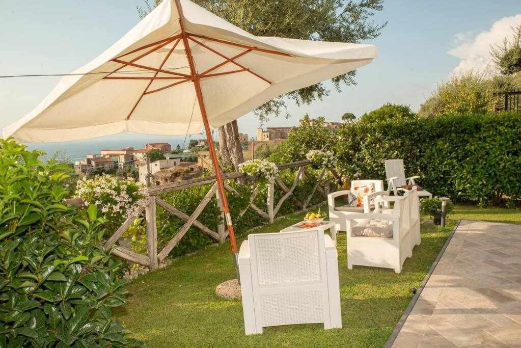Villa Il Sogno Di Zia Ada Massa Lubrense Eksteriør bilde